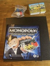 Monopoly  electronic banking replacement baked and cards and figures - £4.65 GBP