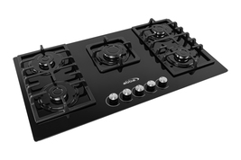 ABBA CG-601-V5D -36" Gas Cooktop with 5 Sealed Burners -Tempered Glass Surface image 2