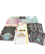 Lot Of 30 Happy Birthday Cards in Cellophane Wrap Square Rectangle Some ... - £38.93 GBP