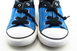 Converse all Star Toddler Sz 6 Medium Blue Casual Shoes Fabric Unisex - $21.56