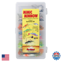 Northland Fishing Tackle Mimic Minnow Gamefish Swimbait Lure Kit, Assort... - $37.37