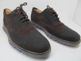 Cole Haan Zero Grand  two tone Suede Wingtip Mens Size US 10 M - $39.00