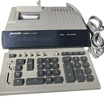 Vintage Sharp CS-2780 Electronic Printing Calculator With Power Cord - $865.80 MXN