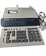 Vintage Sharp CS-2780 Electronic Printing Calculator With Power Cord - $872.52 MXN