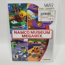 NAMCO Musuem MEGAMIX Namco 2010 Nintendo Wii Tested Complete Free Shipping - £8.15 GBP