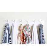 HIGH &amp; MIGHTY 515750 Coat Rack 6 Hook Rail, Easy Tool-Free Dry Wall - $71.27 CAD