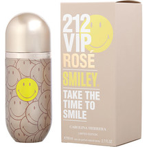 212 Vip Rose Smiley By Carolina Herrera 2.7 Oz - £93.24 GBP