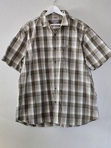 Carhartt Relaxed Fit Button Down Plaid Short Sleeve Shirt Men&#39;s Size 2XL - $14.03