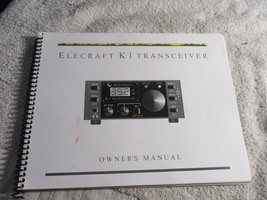 Elecraft K1 Transceiver Owner&#39;s Manual original - $26.72