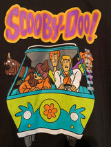 NWT - SCOOBY DOO! Character Images Adult Size L Black Short Sleeve Tee - £14.34 GBP