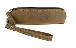 Vagarant Traveler Vintage Cowhide Full Leather Pen Holder A150. Distress - $15.00