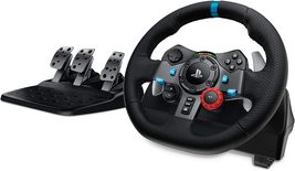 Logitech G29 Driving Force Racing Steering Wheel and Pedals, PS5, PS4, PC, Black - £718.81 GBP