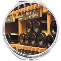 Wine Bottles Compact with Mirrors - Perfect for your Pocket or Purse - $11.76