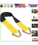 Premium 24-Inch Axle Tie Down Strap with Stainless Steel D-Rings - 3,333... - $298.02 MXN