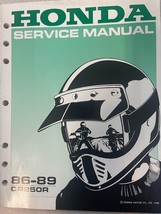 1986 1987 1988 1989 Honda Model CR250R  Shop Service Repair Manual OEM 6... - $69.99
