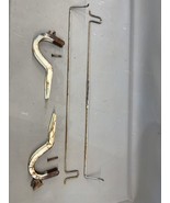 1965-1968 Ford Galaxie Trunk Hinges Strut Torsion Rods Bars Deck Lid Spr... - $3,455.42 MXN