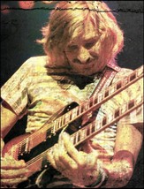 The Eagles Joe Walsh Gibson EDS-1275 Double-Neck guitar 8 x 11 pin-up photo - £3.32 GBP