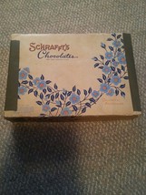 044 Vintage Schraffe&#39;s Chocolates Box Boston New York USA 5LB Box - $406.55 MXN