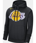 Nike Los Angeles Lakers Pullover Hoodie LA Performance Black  Fleece Large L - $63.04