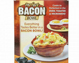 Perfect Bacon Bowl 2 Pc As Seen On TV Kitchen Gadget Cooker Microwave Oven - £18.22 GBP