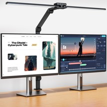 Desk Lamp,Double Head Desk Lamp With Clamp,24W Led Desk Lights For Home Office U - £74.69 GBP