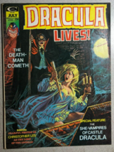 Dracula Lives #7 (1974) Marvel Comics B&amp;W Magazine VG+/FINE- - £23.35 GBP