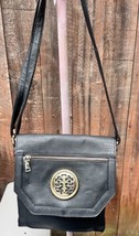 Wilson Leather Black Diamond Quilted Cross Body Messenger Handbag - $59.39