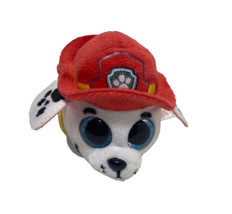 Ty Beanie Boos Teeny Tys 4&quot; Paw Patrol MARSHALL Stackable Plush Animal Toy w tag - £3.65 GBP