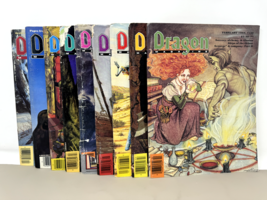 Lot of 9 Vintage Dragon Magazines Dungeons &amp; Dragons Volumes 130-136, 139, 140 - £31.71 GBP