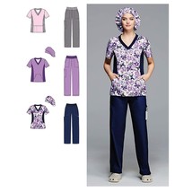 Simplicity Easy To Sew Scrubs Sewing Pattern For Women, Sizes 10-18 - £13.62 GBP