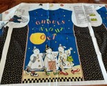 Daisy Kingdom Ghouls Nite Out Fabric Panel Halloween Vest, Cut Sew Patte... - $9.70