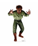 Wolf Man Halloween Lifesize Standup Standee Cardboard Monster Prop Life ... - £33.94 GBP