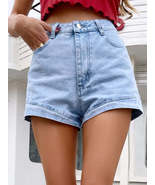 Denim Shorts with Pockets - $48.45 CAD