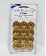 Super Bobs MasterPiece Cotton 70yd Prewound Bobbins 12ct L-Style Bottecelli - $26.69 CAD