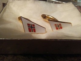 Sporrong cufflinks with flag of Norway - £12.86 GBP