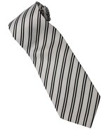 EB16 Black White Necktie - $19.99