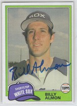 Bill Almon Auto - Signed Autograph 1981 Topps #730 - Baseball Chicago Wh... - £1.56 GBP