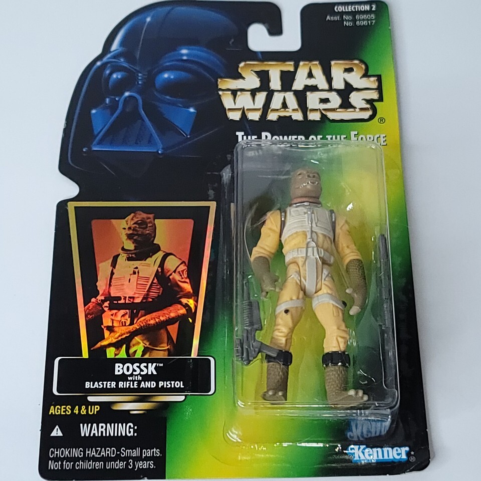 1996 Kenner Star Wars Power of the Force Bossk Action Figure POTF 1:18 NEW - $16.82