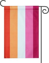 Les Sunset Lesbian Rainbow Pride Garden Flag Rainbow Pride Flag Bunting ... - £16.70 GBP