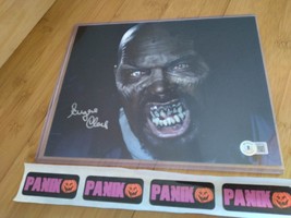George Romero Land of the Dead Big Daddy Eugene Clark Signed 8x10 Autograph BAS - £32.07 GBP