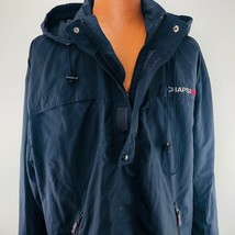 Chaps Ralph Lauren Rain Slicker XL Vintage 90s Waterproof Pullover Windb... - $119.99