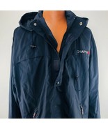 Chaps Ralph Lauren Rain Slicker XL Vintage 90s Waterproof Pullover Windb... - £93.96 GBP