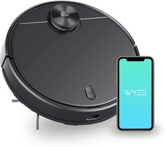 Wyze Robot Vacuum With Lidar Mapping Technology, 2100Pa Suction,, And Ca... - £194.40 GBP