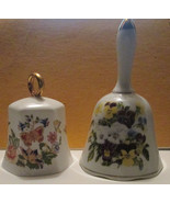 AYNSLEY PEMBROKE PORCELAIN DINNER BELL BUTTERFLY, PLUS UNMARKED BELL FLO... - $13.58 CAD