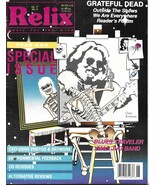 Vintage Relix Magazine 1990 Vol. 17 No. 6 - Skeleton Drawing Jerry Garci... - $9.95