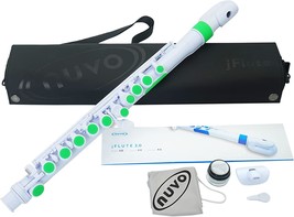 Flutes By Nuvo, White/Green (N220Jfgn). - $198.99