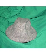 VTG PENDLETON TWEED FEDORA VIRGIN WOOL WARM WINTER HEAD COVER STYLISH HA... - $28.46