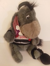 Disney Store Exclusive Eeyore Prisioner of Love Plush Approx. 12&quot; Tall M... - £40.05 GBP