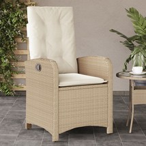 Reclining Garden Chair Beige - $2,824.04 MXN