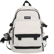 Trendy Girl Boy Waterproof Cool Student School Bag Female Male Cute Backpack Lad - £39.99 GBP